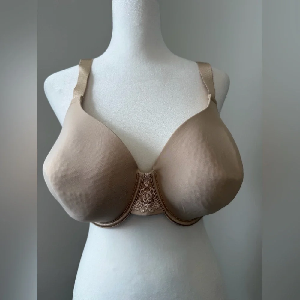 Vanity Fair Size 40D Cream Underwire Bra - Picture 2 of 6